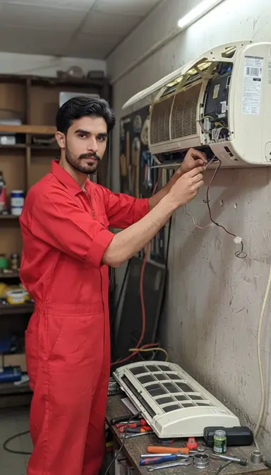 AC Repair Service by Expert Cooling Zone Lahore